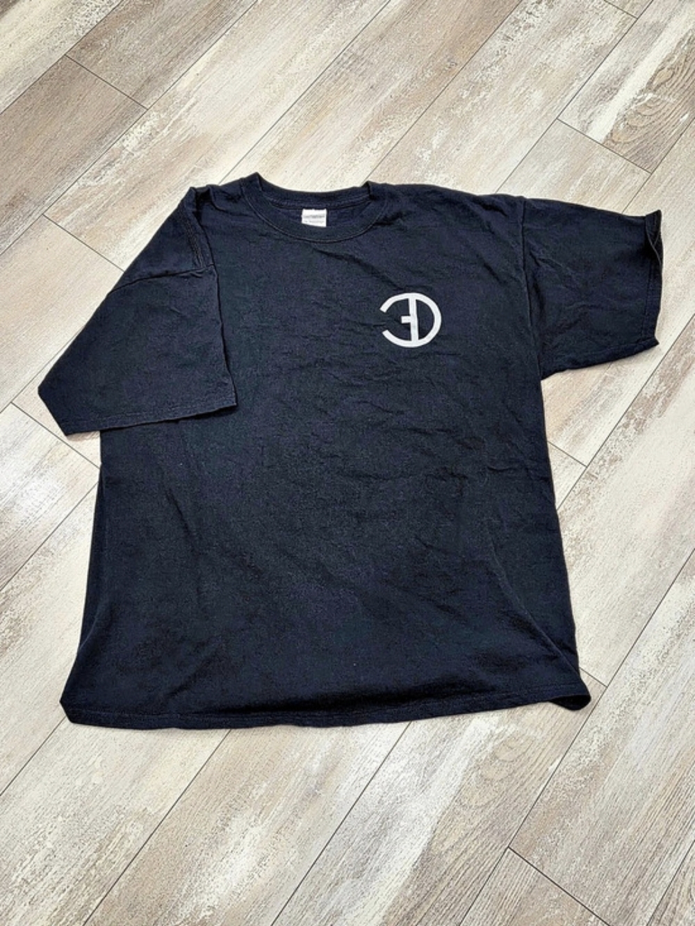 Vintage Y2K Famous Stars & Straps Travis Barker Logo Shirt Size XL